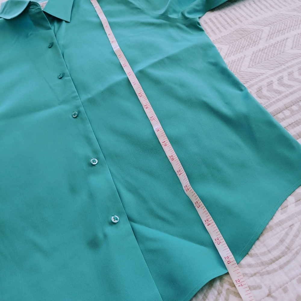 **LAST CALL** Casual Corner button down shirt L - Picture 5 of 5